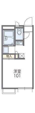 富田林西口駅 徒歩3分 1階の物件間取画像